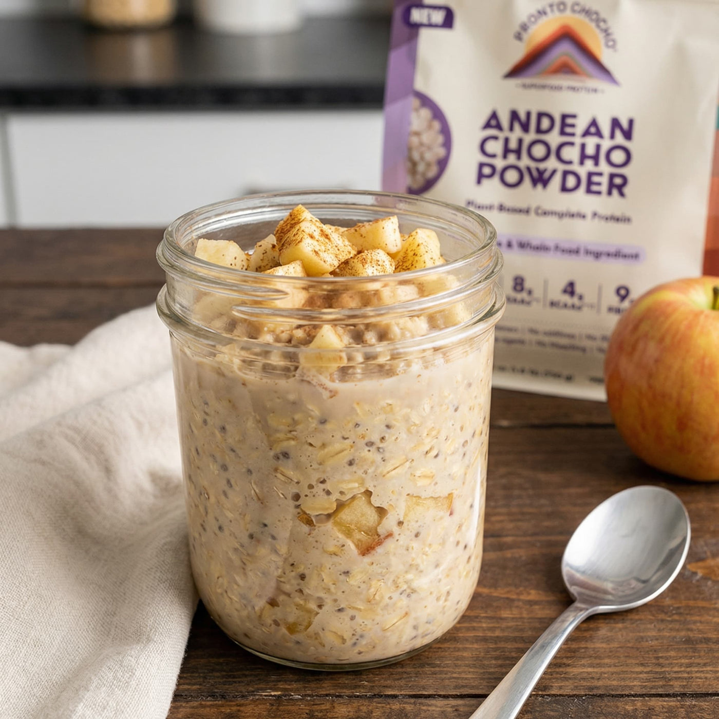 Apple Cinnamon Overnight Oats
