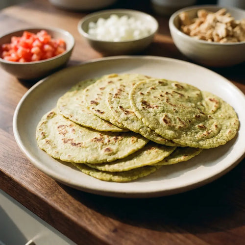 Green Plantain Chocho Tortillas