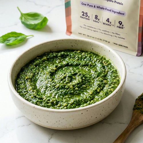 High-Protein Pesto Sauce