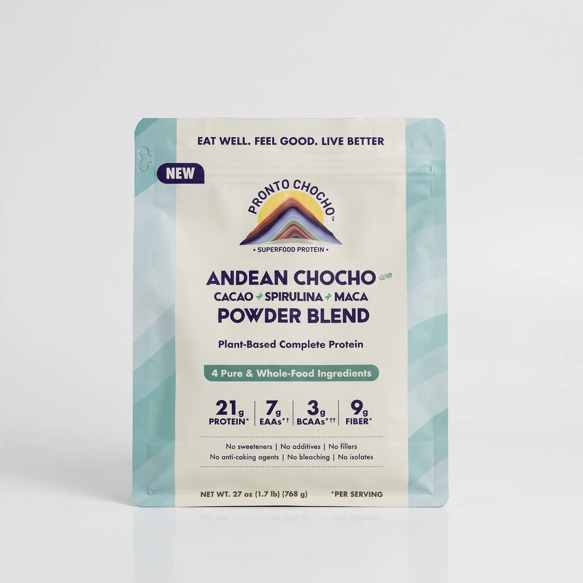 Andean Chocho with Cacao + Spirulina + Maca