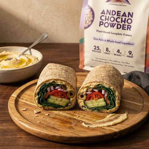 Mediterranean Vegan Protein Wrap